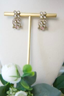 Lucky Clover Kundan Set - Image 3