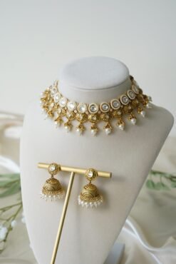 Divika Antique Necklace Set - Image 3