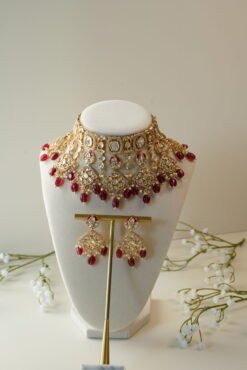 Alternative view of Kanchan Statement Necklace Set
