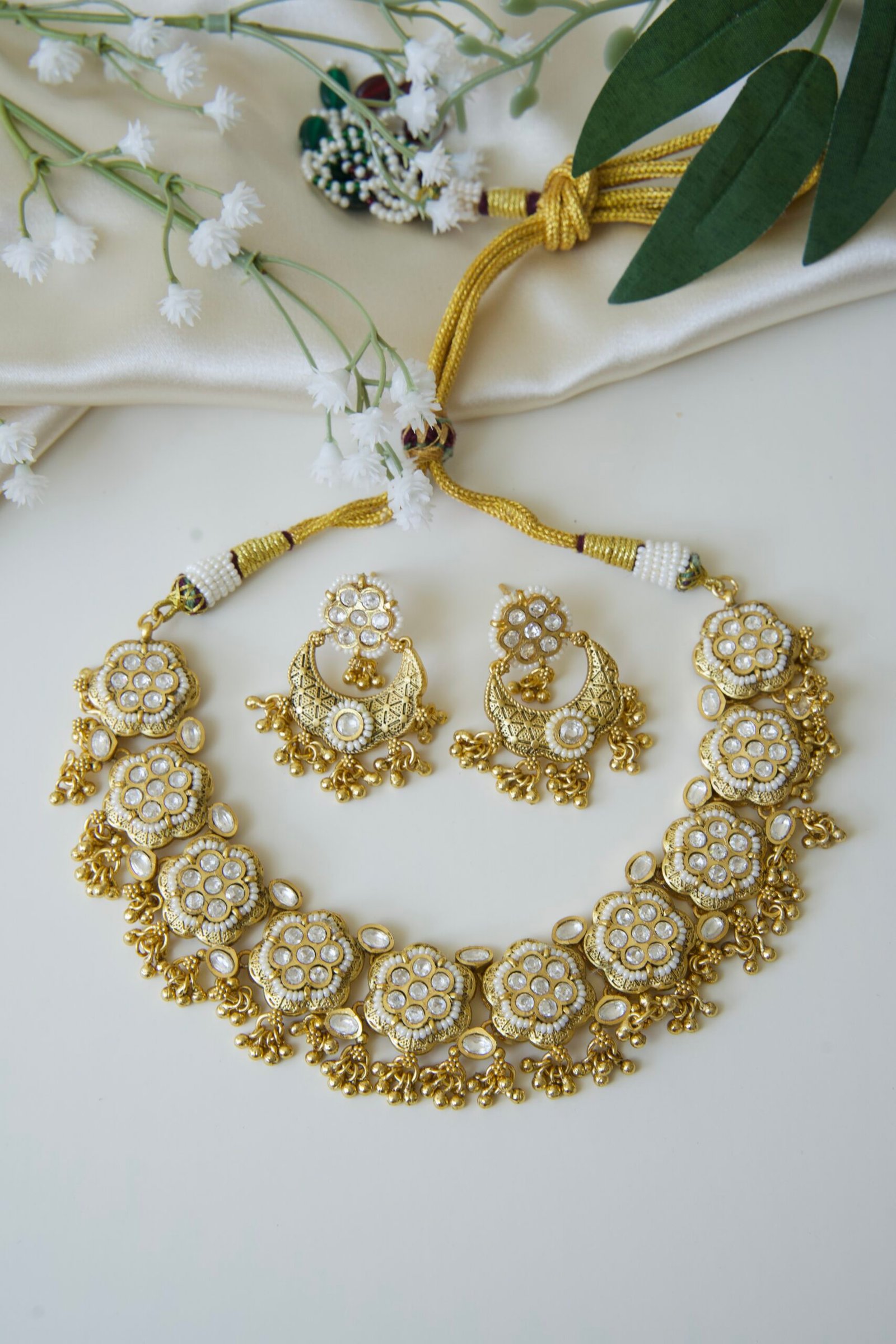 Kusum Antique Necklace Set