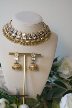Mihir Kundan Antique Set - Image 3