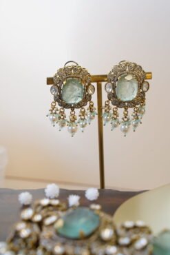 Noor Kundan Statement Choker Set - Image 4