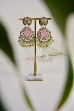 Pearl Drop Chandbali Earring