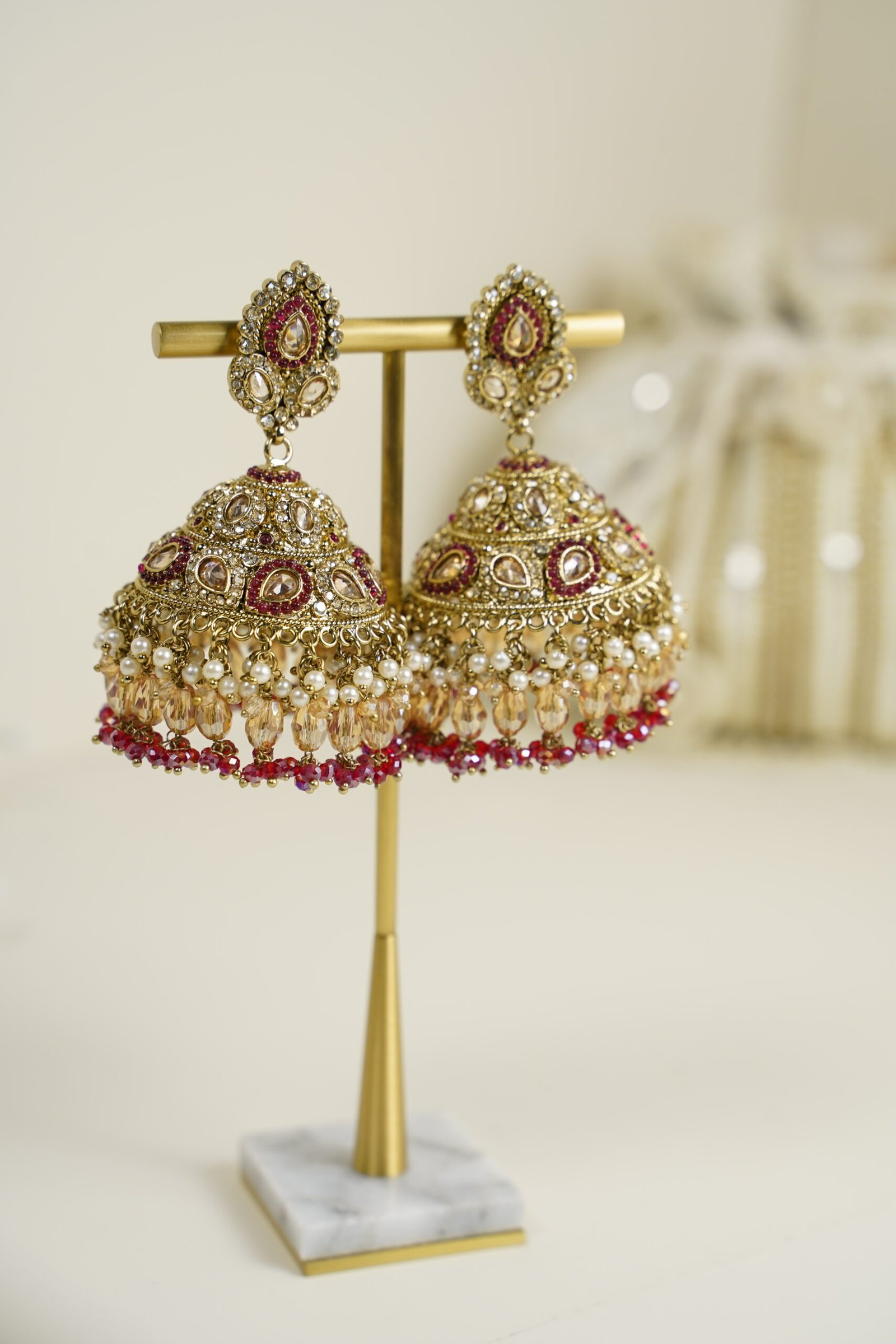 Large Festive Jhumka - Image 2