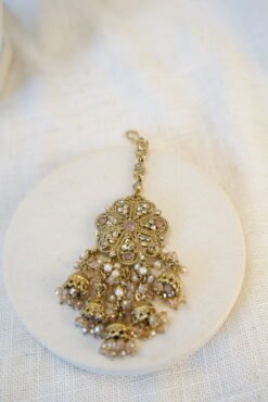 Jhumka Tassle Choker Set - Image 3