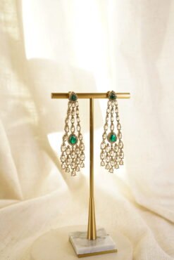 Alternative view of CZ Trailine Earring