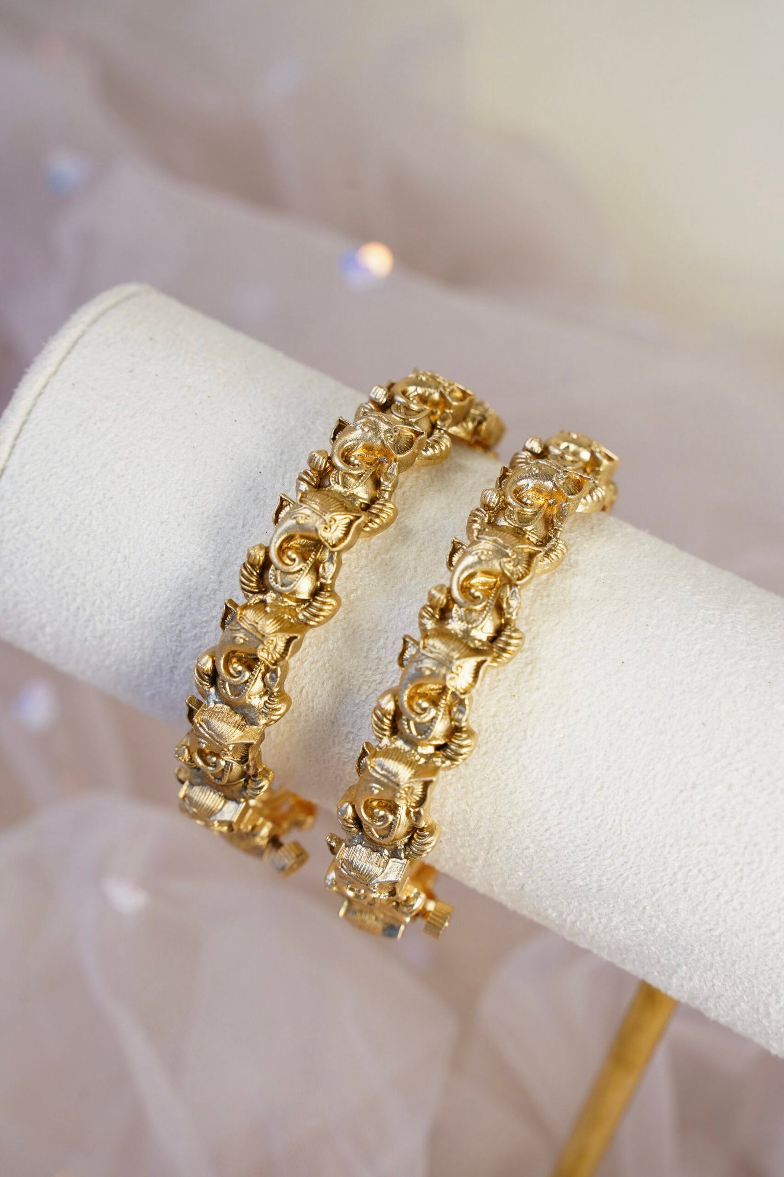 Cute Ganesha Bangles Set of 2 - Image 3