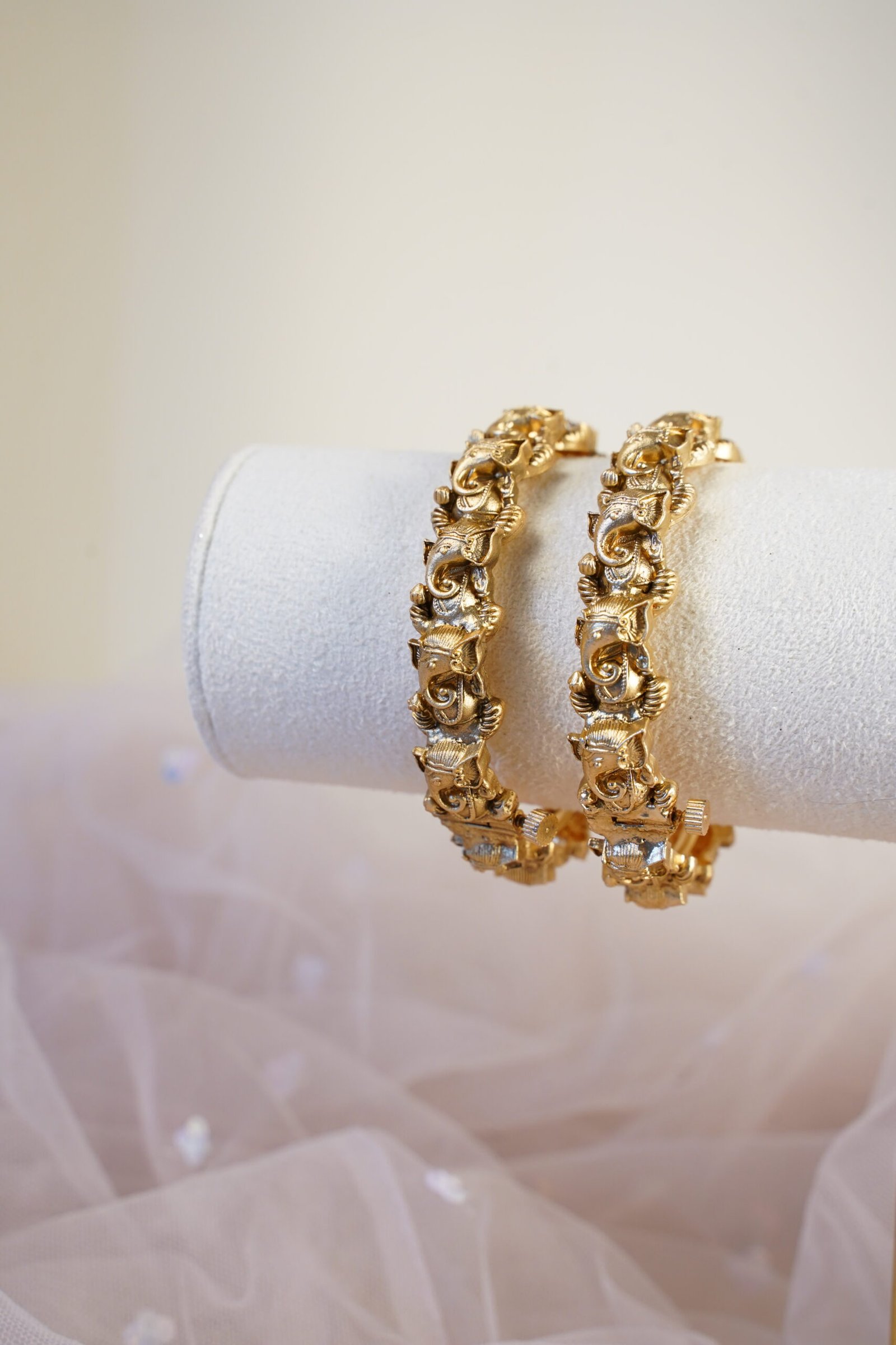 Cute Ganesha Bangles Set of 2 - Image 4