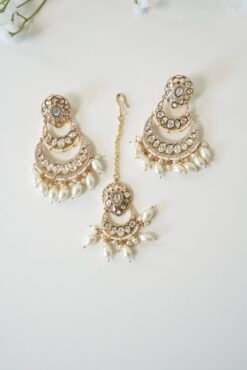 Aisha kundan choker set - Image 4