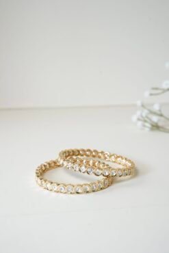 Kundan Bangle -Set of 2