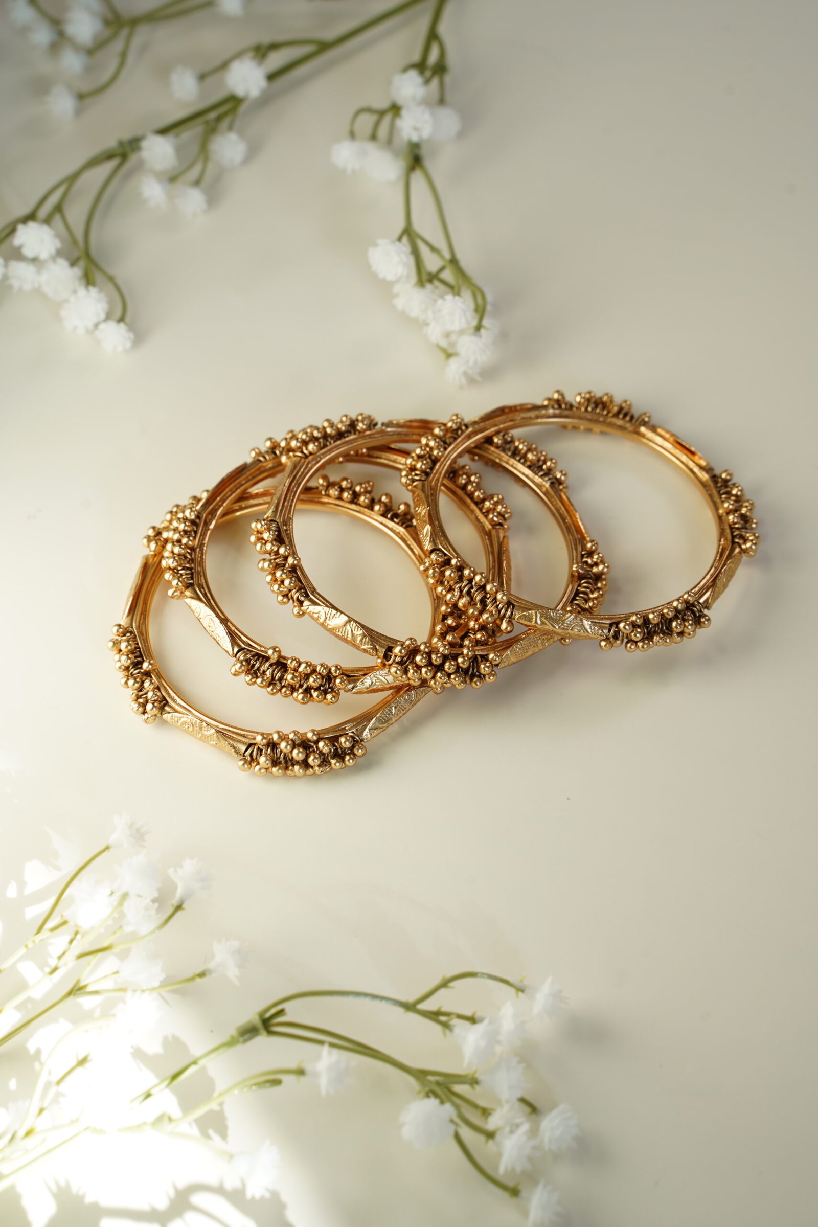 Antique Bangles - Set of 4 - Image 3