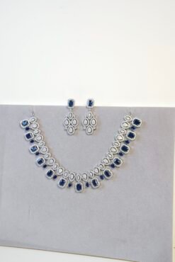 Nisha AD Necklace Set