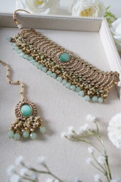 Soniya Pastel Choker Set - Image 4