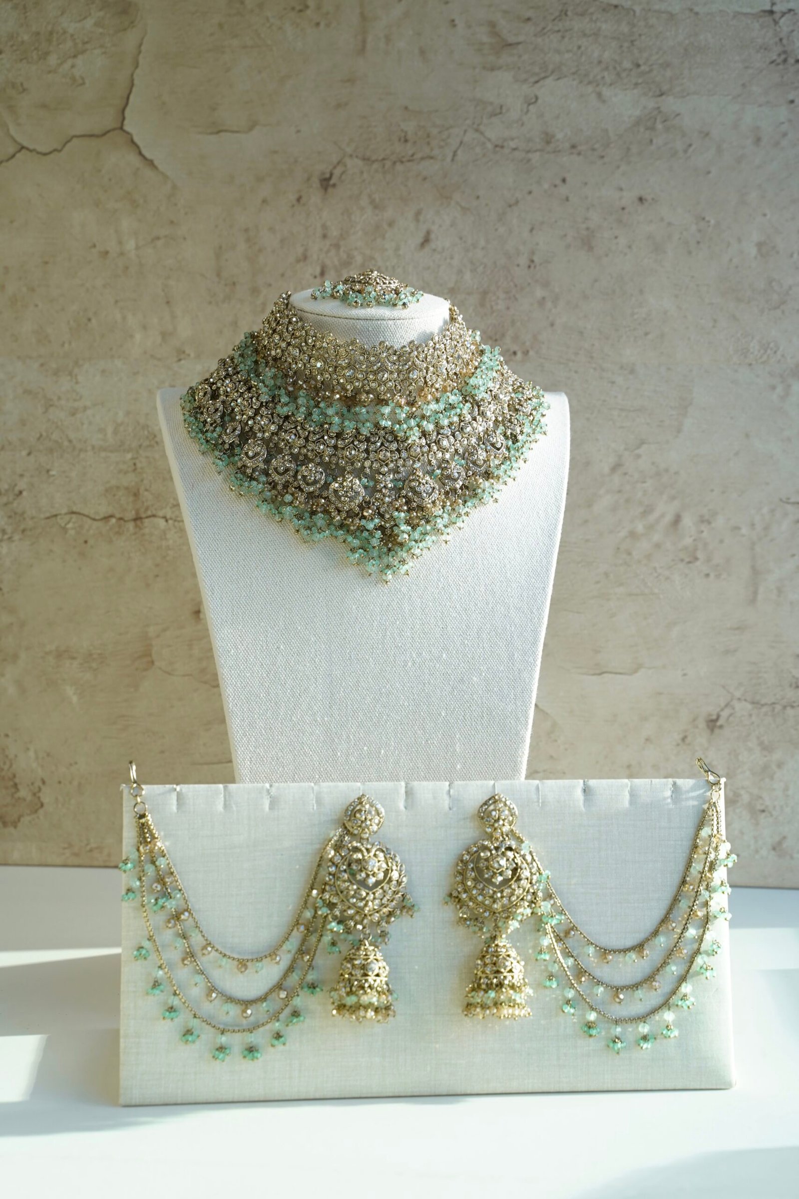 Aafreen Double Layer Bridal Set