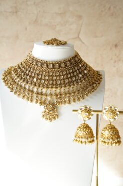 Swarnika Kundan Bridal Neckalce Set - Image 5