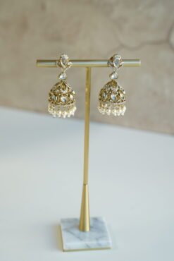 Mini Kundan Jhumka