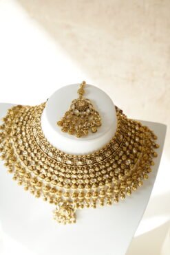 Swarnika Kundan Bridal Neckalce Set - Image 3