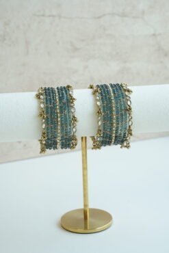 Glass Bangle Set - 16 Colors Available - Image 9