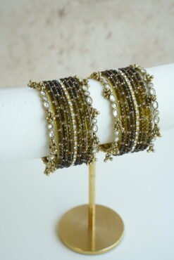 Glass Bangle Set - 16 Colors Available - Image 3
