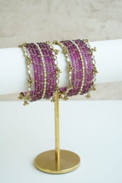 Glass Bangle Set - 16 Colors Available - Image 10