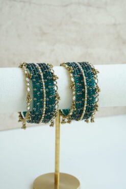 Glass Bangle Set - 16 Colors Available - Image 13