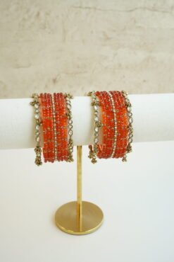 Glass Bangle Set - 16 Colors Available - Image 15
