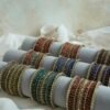 glass bangle set in multiple colors - South Asian festive bangles