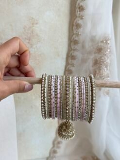 Custom Pink Bangle - Both Arms