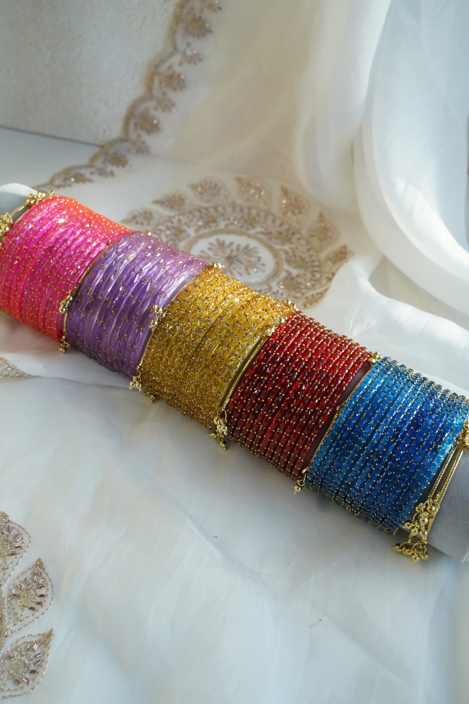 Kashmiri Bangle Set - Ghungroo Bangles - Image 2