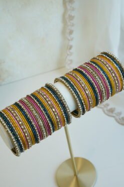 Custom Bridal Bangle Collection - Set of 4 - Image 8