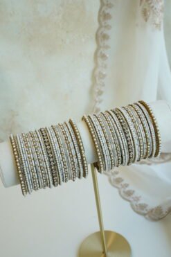 Custom Bridal Bangle Collection - Set of 4 - Image 10