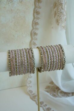Custom Bridal Bangle Collection - Set of 4 - Image 2