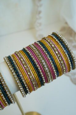 Custom Bridal Bangle Collection - Set of 4 - Image 9