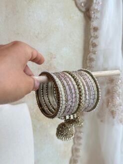 Custom Pink Bangle - Both Arms - Image 3