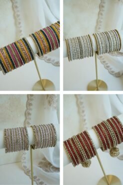 Custom Bridal Bangle Collection - Set of 4