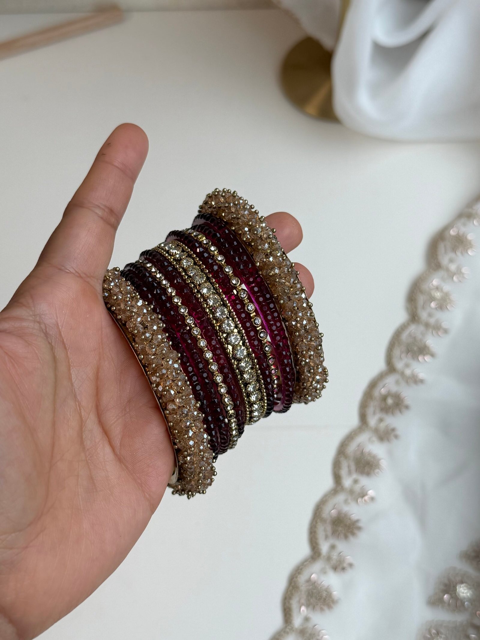 Custom Bangle Set - Both Arms (Sonal)
